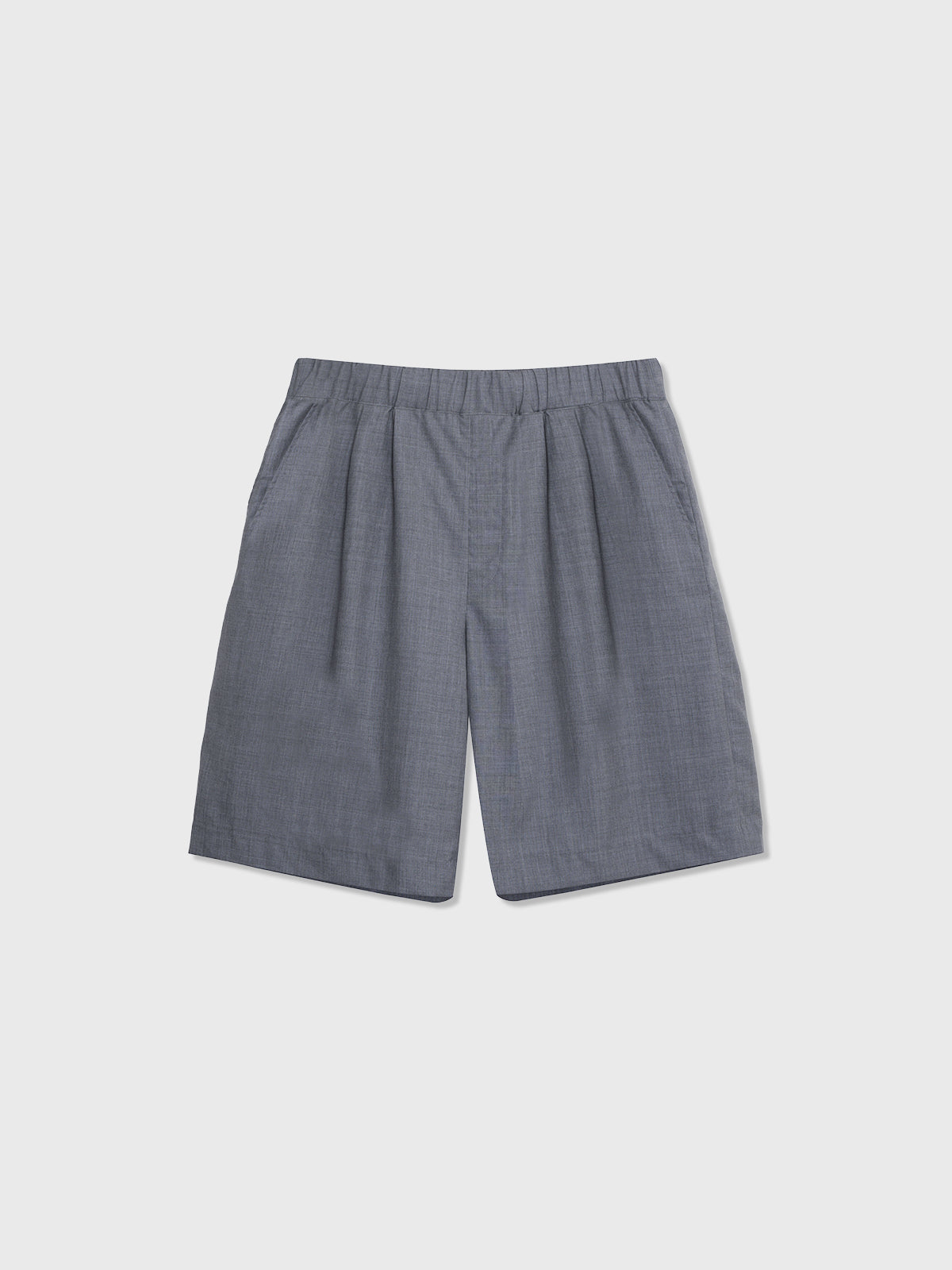 WOOL BERMUDA PANTS