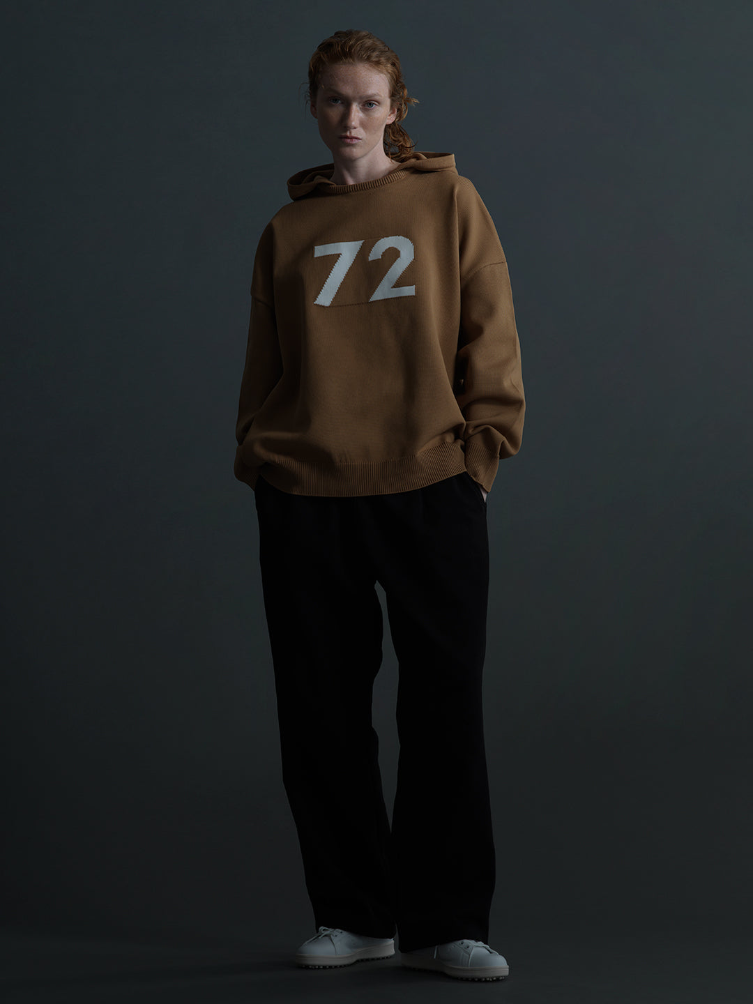 KNIT HOODIE