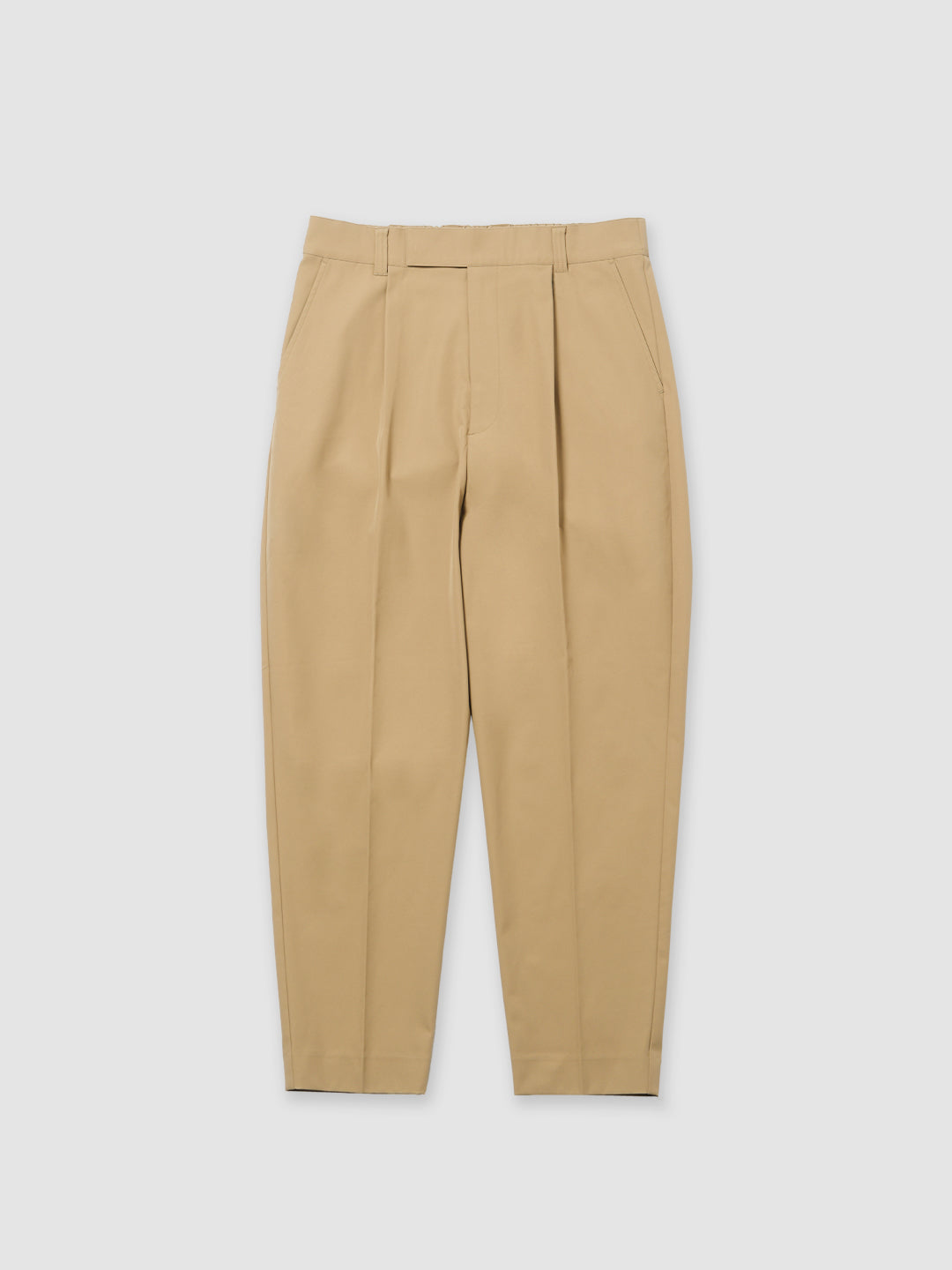 ONE TUCK STRETCH PANTS