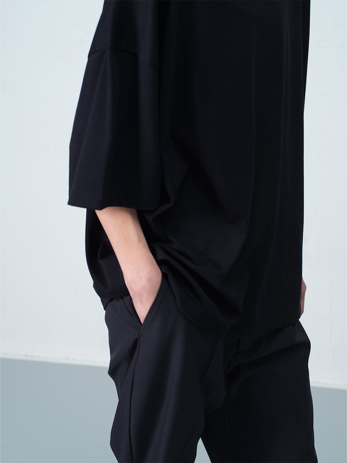 INNER FREEZE MOCK TEE – OVERSIZED
