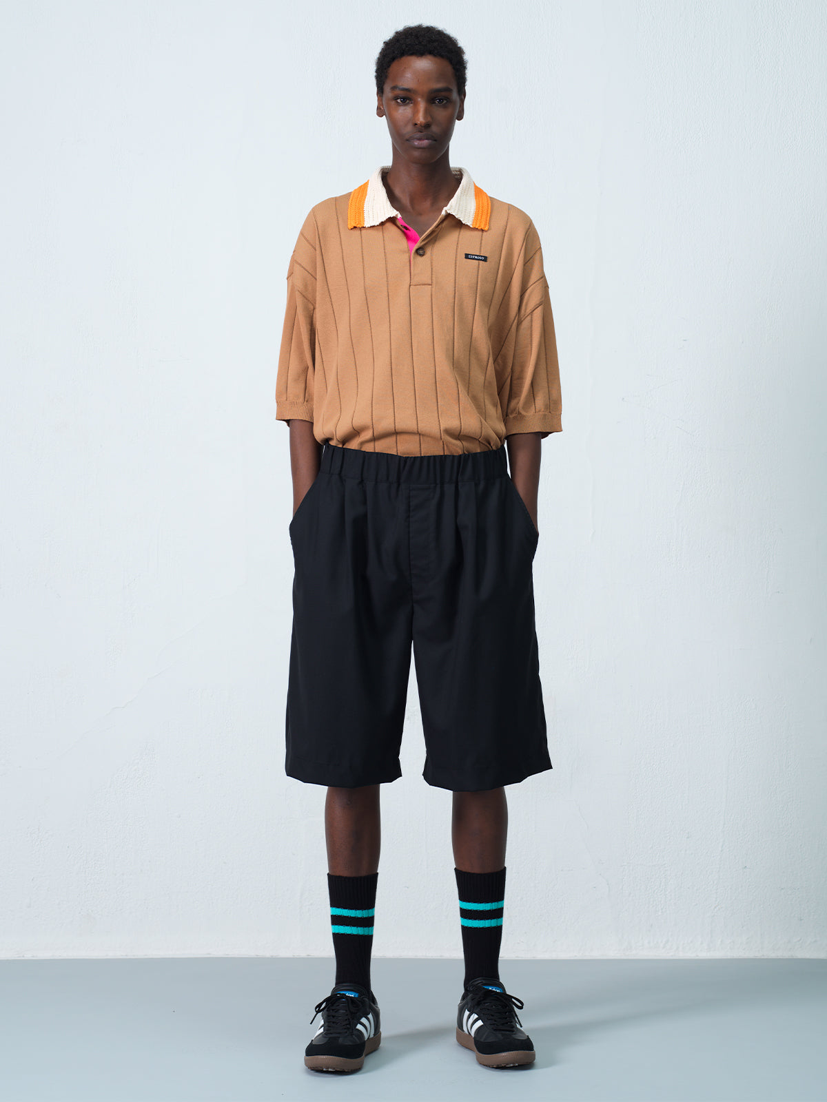 WOOL BERMUDA PANTS