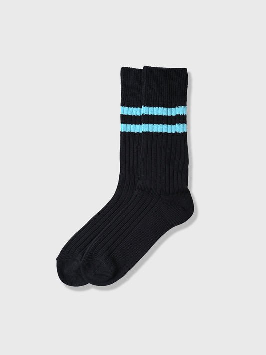 TWO LINE SOCKS