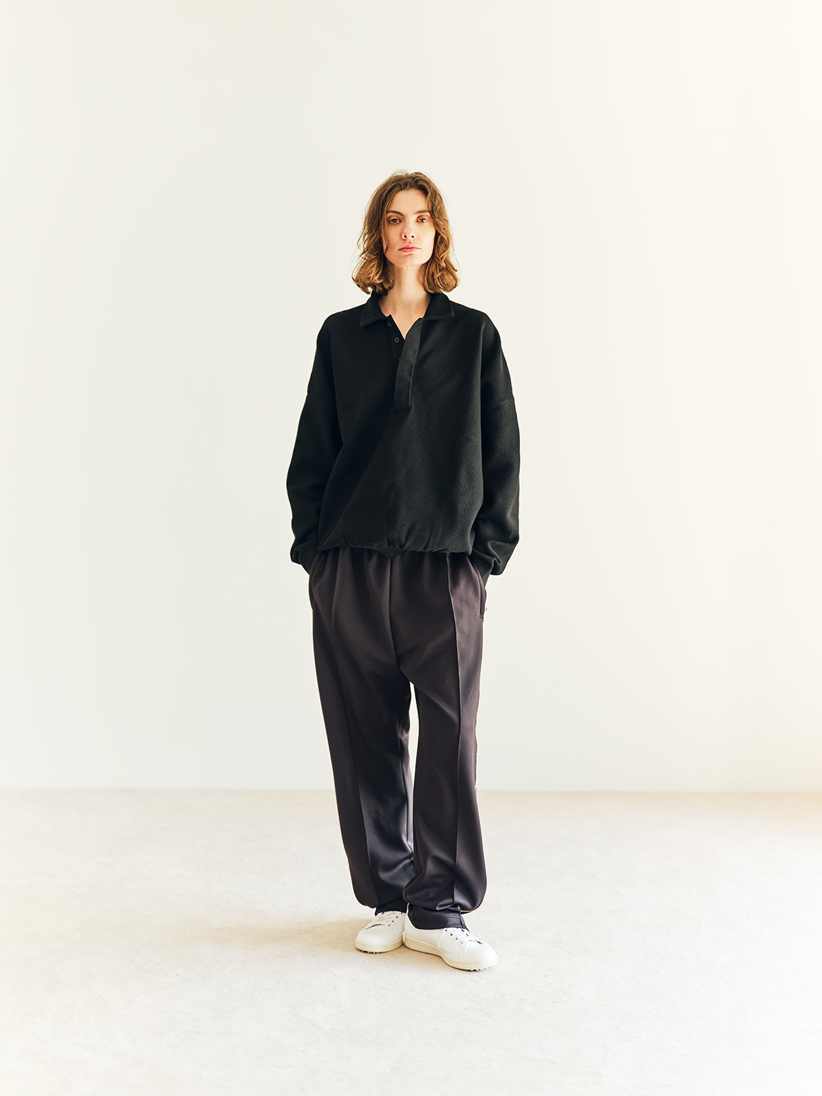 UNIFORM JERSEY TRACK PANTS