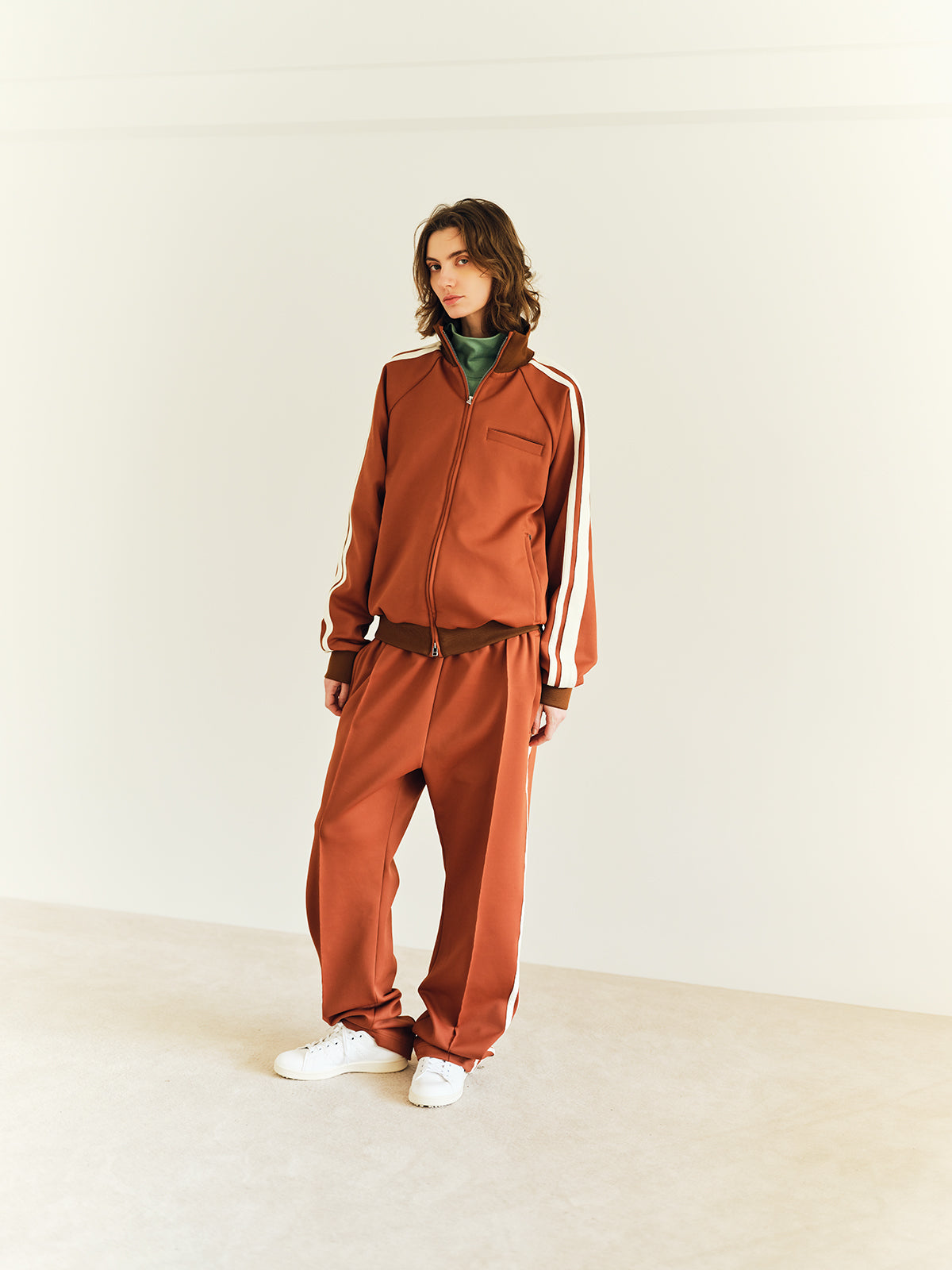 UNIFORM JERSEY TRACK PANTS