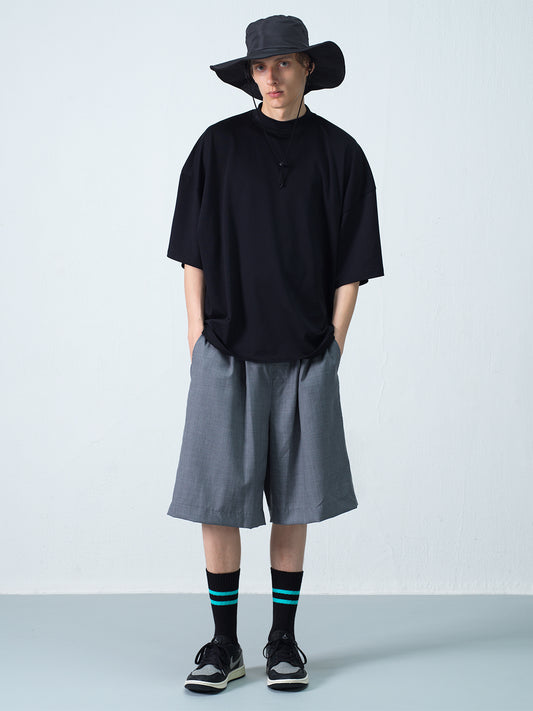INNER FREEZE MOCK TEE – OVERSIZED