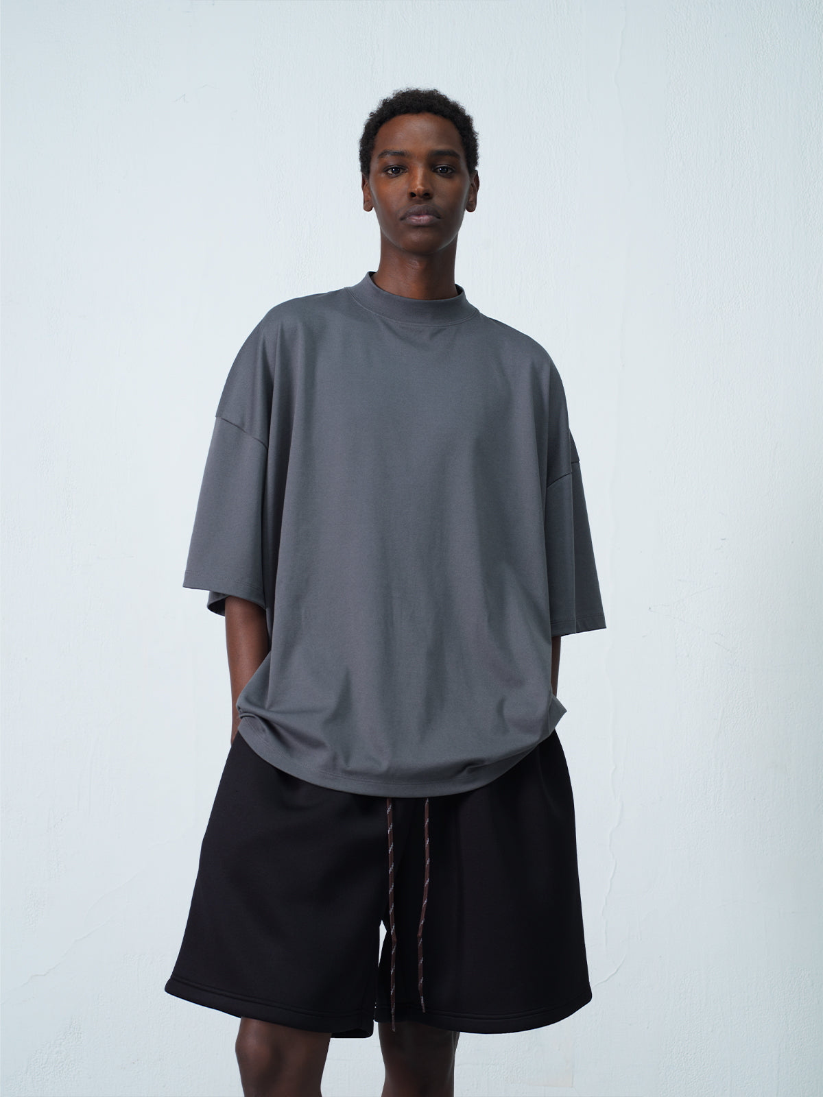 INNER FREEZE MOCK TEE – OVERSIZED