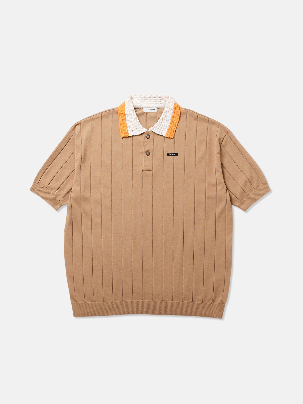 OVERSIZED TEXTURE POLO BG
