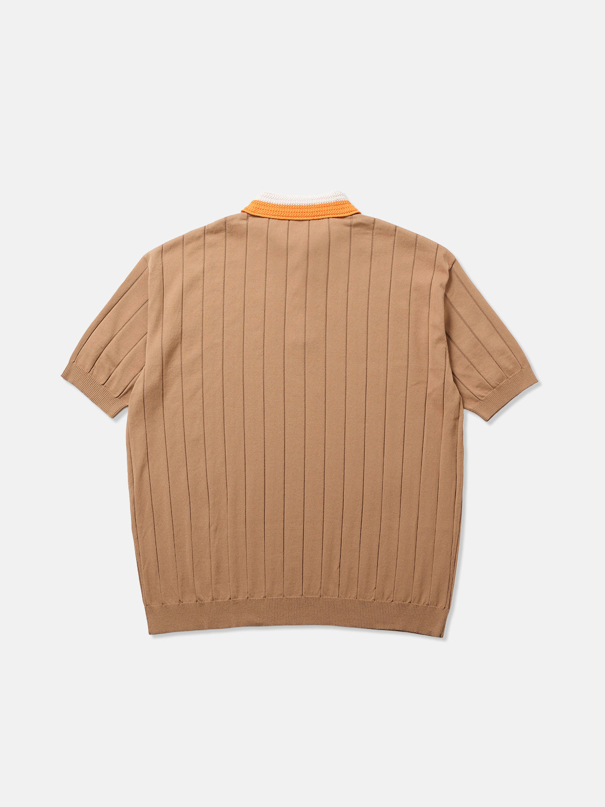 OVERSIZED TEXTURE POLO BG